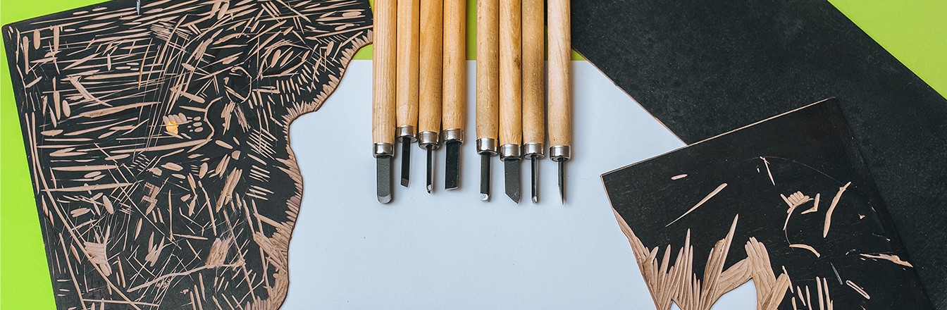 Layered Linocut: Colour, Process and Possibility in the Print Room