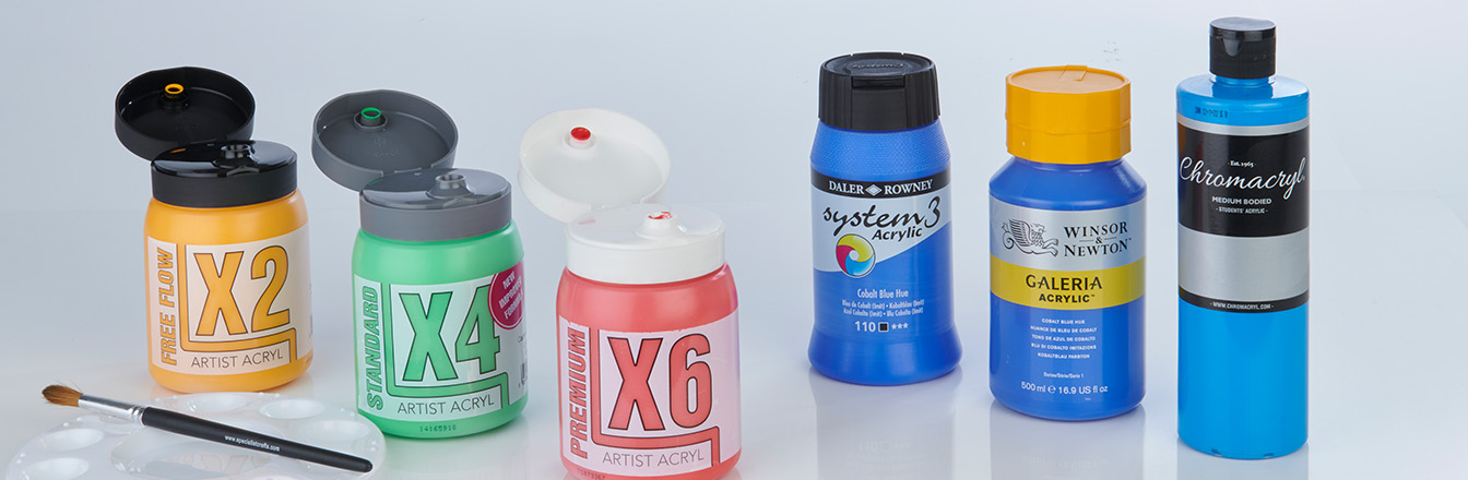 Your Guide to Our Acrylic Paints 