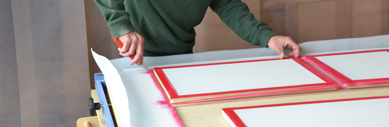 How to Prep Your Screen for Printing, Tacking and Mesh Selection