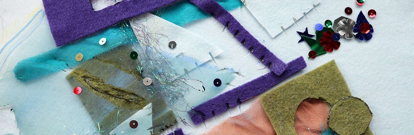 How to Use Slash & Burn Techniques in Textile and Mixed Media Art