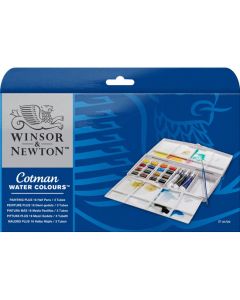Winsor & Newton Cotman Water Colours Painting PLUS Box