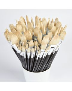 Specialist Crafts Artist Filbert Hog Brush Bulk Pack