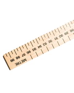 Wooden Metre Ruler 