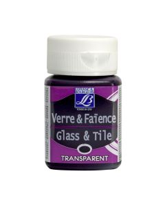 Lefranc Bourgeois Glass & Tile Transparent Colour - Purple