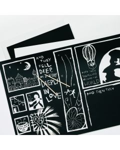 Black Scraperboard