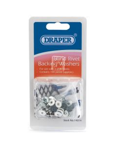 Rivet Backing Washers. Pack of 100