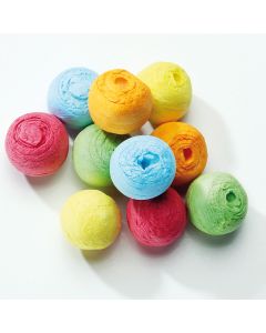 Coloured Papier Mache Balls Pack