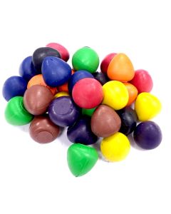 Wax Eggs Set of 8 colours