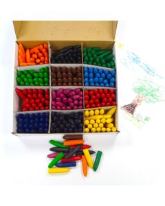 Wax Chubby Crayons Pack 288