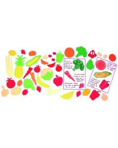Fruit & Veg Paper Shapes