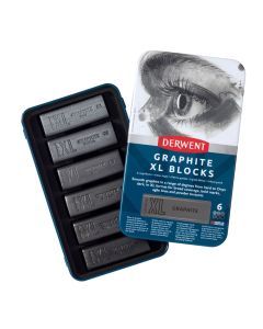 Derwent XL Graphite Block Set of 6