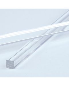 Clear Square Acrylic Rods