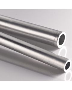 Aluminium Tubing - Round - 1m long x 25.4mm OD x 16 SWG