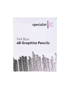 Specialist Crafts Graphite Pencils 4B Pack of 144 