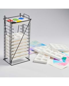 Palette Rack With Palettes
