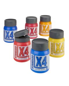 X4 Standard Acryl 500ml - Set 2