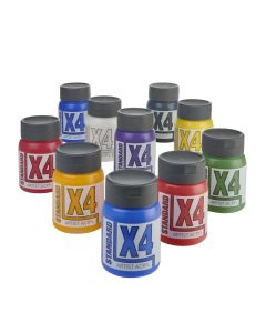X4 Standard Acryl 500ml Assorted Set