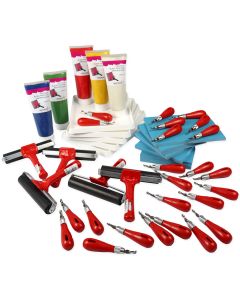 Specialist Crafts Easy Cut Lino Printing Class Pack