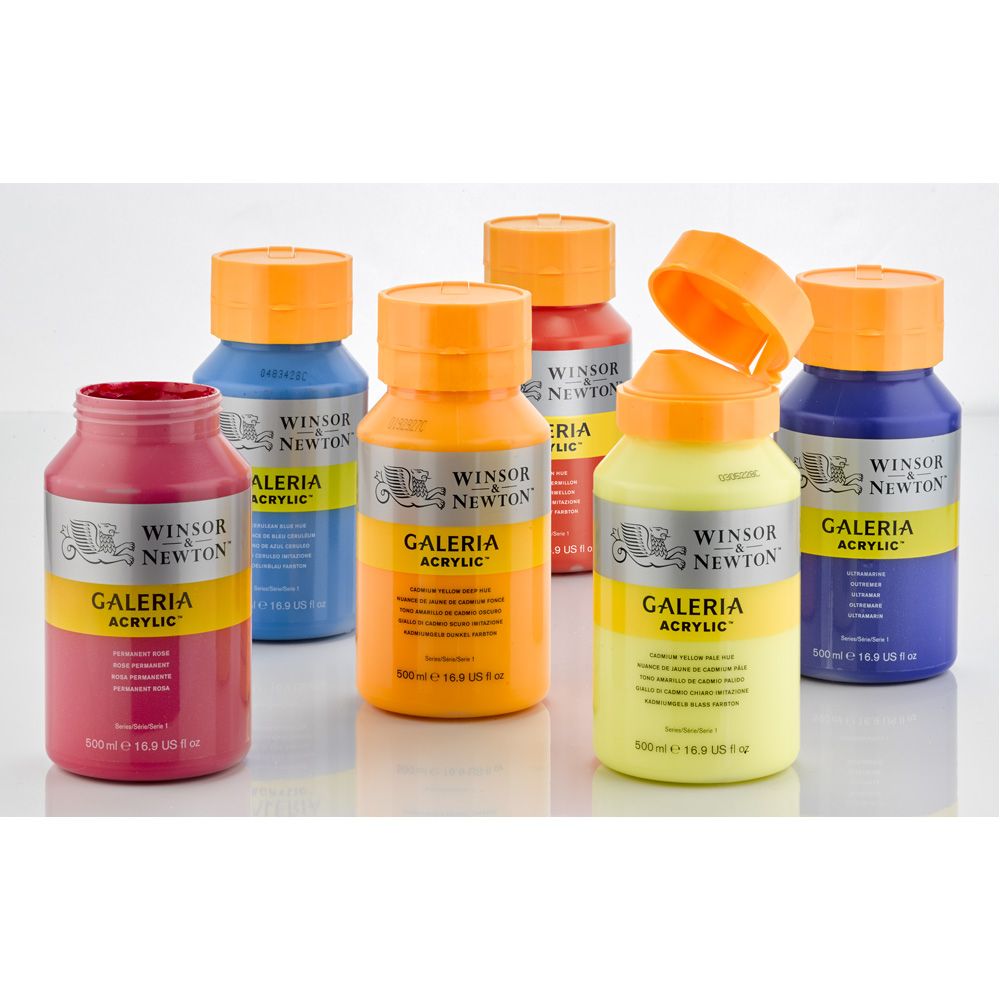 Winsor & Newton Galeria Colore Acrilico 500ml - Terracotta Chiara
