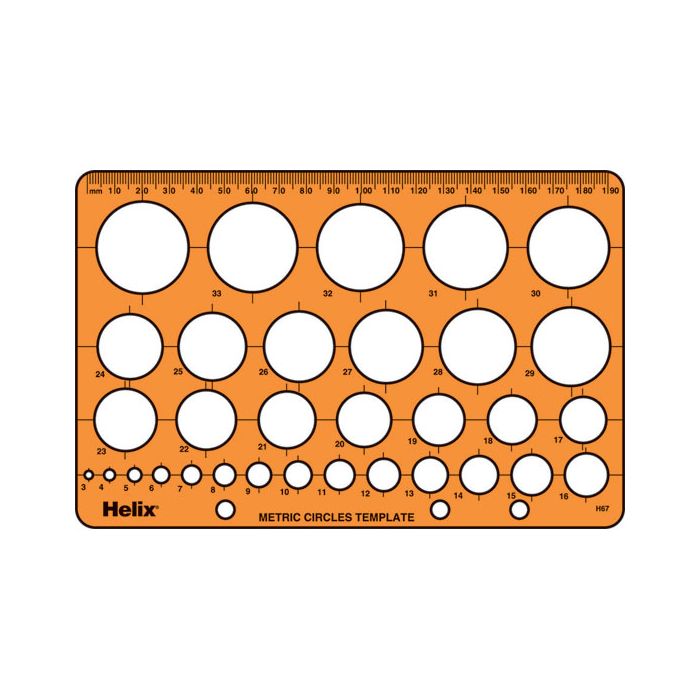 Helix Shatter-Resistant Circles Template
