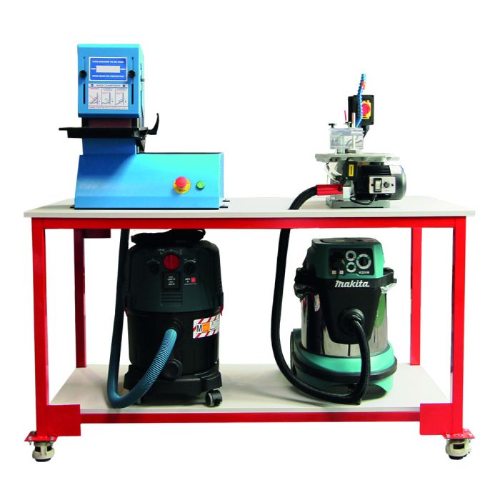 Mobile Bench 03 - Bandfacer Fret Saw and Extractors Mobile Bench 03 - Bandfacer Fret Saw and Extractors