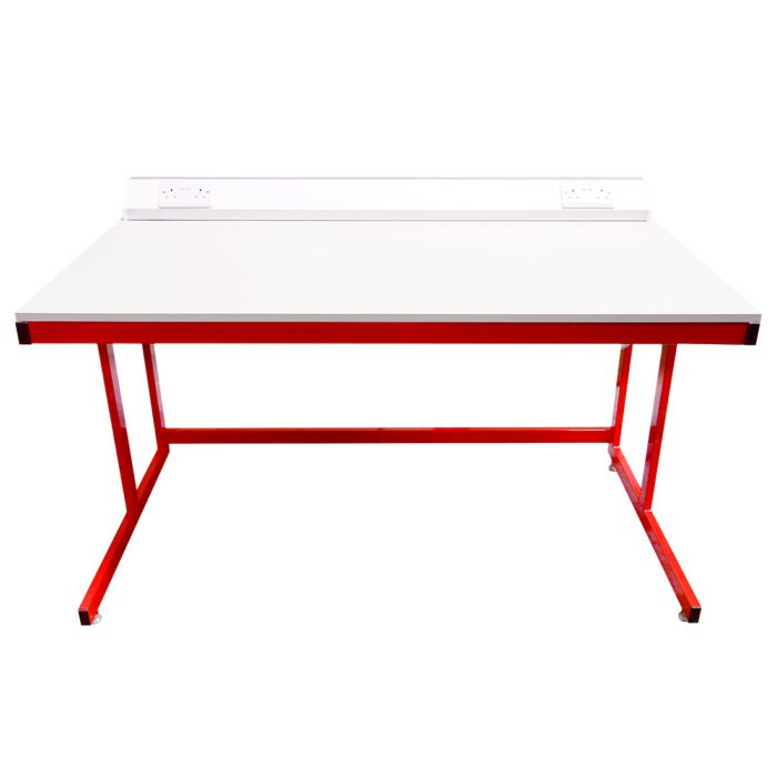 Mobile Bench 08 - Bench with Power Trunking Mobile Bench 08 - Bench with Power Trunking