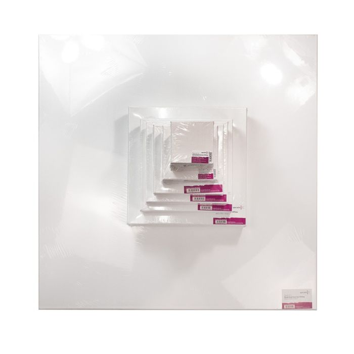 Specialist Crafts Stretched White Canvas Economy Packs