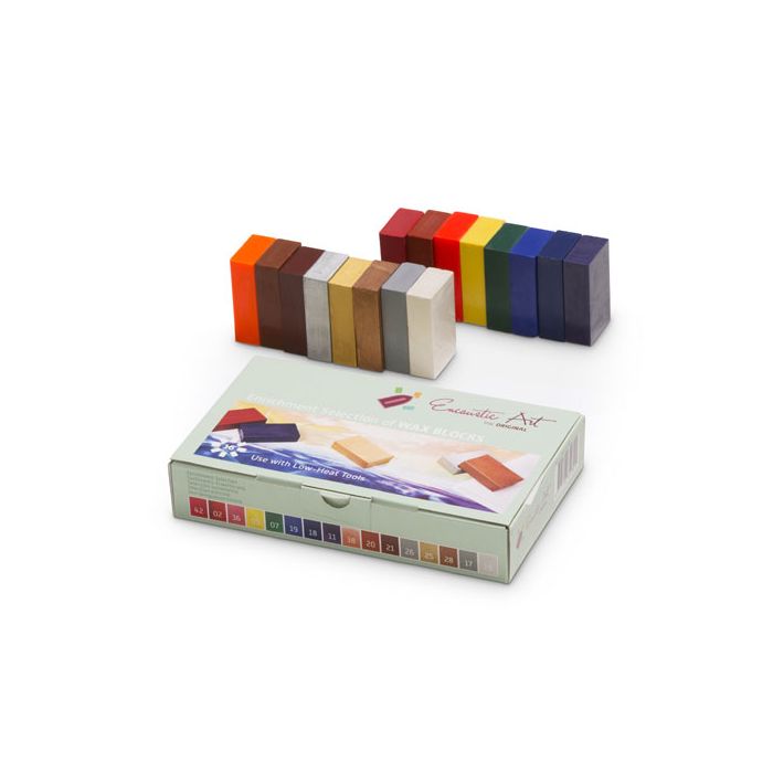 Encaustic Wax - Enrichment Set. Set of 16