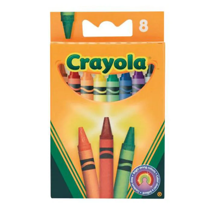 CRAYOLA Crayons De Couleur 96 Pièces – Assortiment Intense Avec Fluorescents, Taille De Luxe, Taille-crayon Intégré