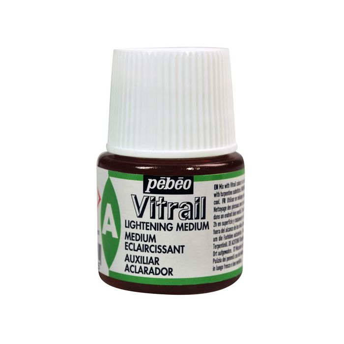 Pebeo Vitrail Varnish & Lightening Medium - 45ml