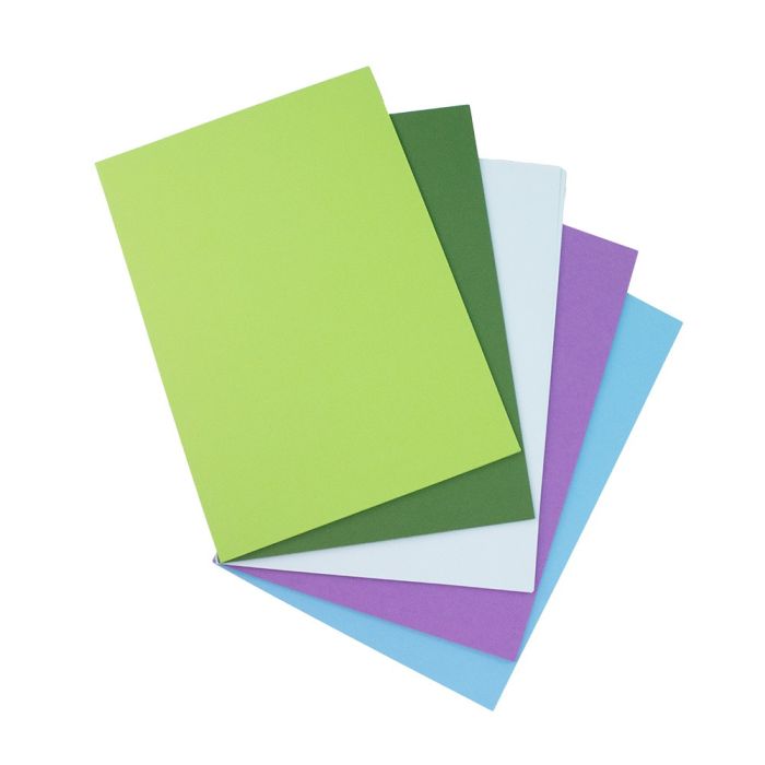 Specialist Crafts Essentials 100gsm Assorted Paper Pack of 100 A3 Blues, Greens, Purples Specialist Crafts Essentials 100gsm Assorted Paper Pack of 100 A3 Blues, Greens, Purples