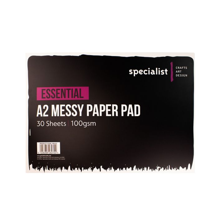 Specialist Crafts Essentials A2 Messy Paper Pad Specialist Crafts Essentials A2 Messy Paper Pad