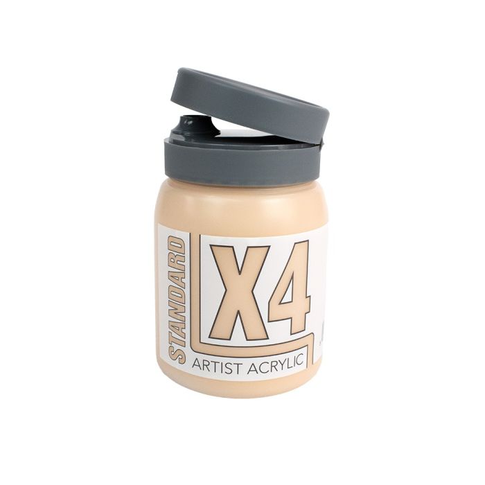 Specialist Crafts X4 Standard Acryl 500ml Peach Pink