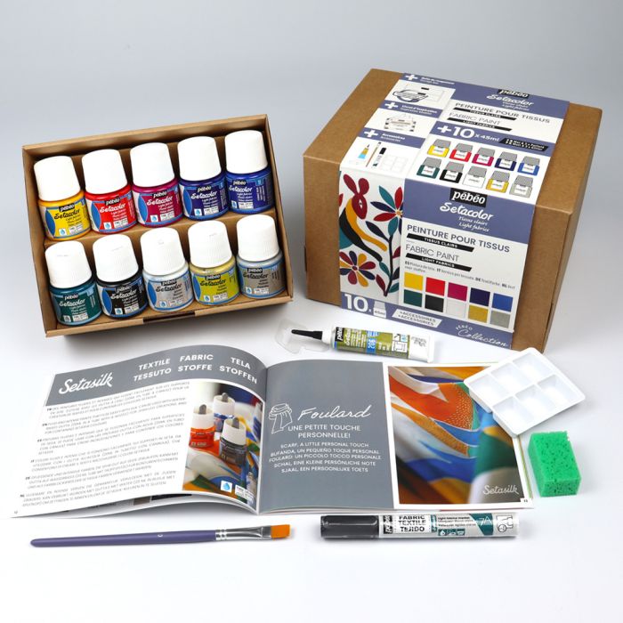 Pebeo Setacolor Fabric Paints Set