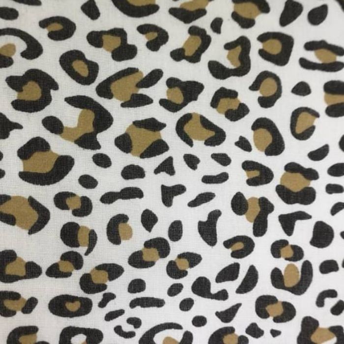 Polycotton Print Leopard