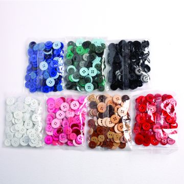 Colour Themed Button Bags 