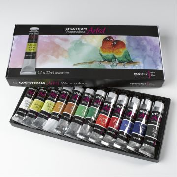 Specialist Crafts Spectrum Artist Watercolour Set