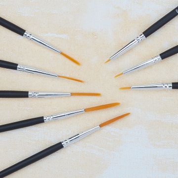 Specialist Crafts Artist Synthetic Liner Brushes