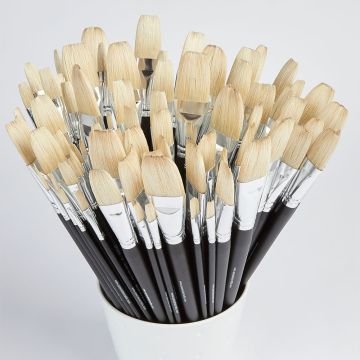 Specialist Crafts Artist Flat Hog Brushes