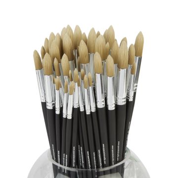 Specialist Crafts Artist Round Tynex Brush Bulk Pack