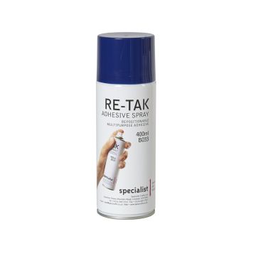 Specialist Crafts Re-Tak Adhesive Spray - 400ml Can