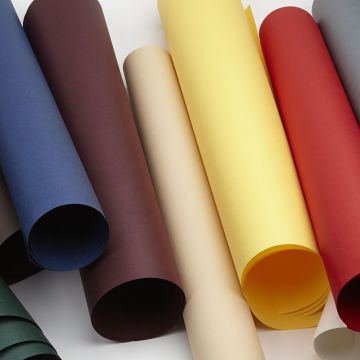 Buckram Grained Paper Book Covering