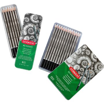 Derwent Academy Sketching Tin Sets