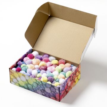 Jumbo Box of Pom-Poms
