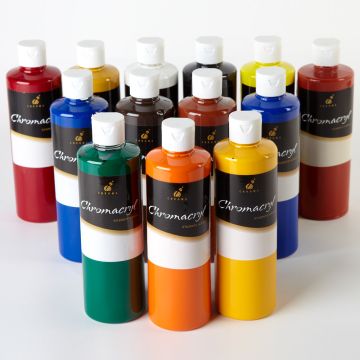Chroma Chromacryl Acrylics 500ml