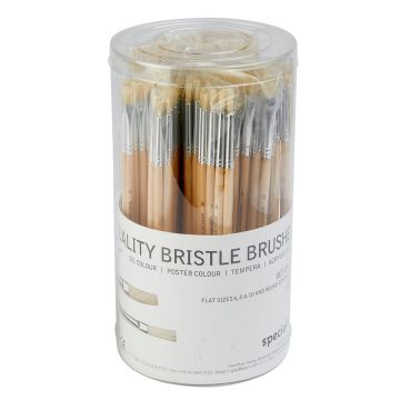 Specialist Crafts Hog Bristle Art Brushes