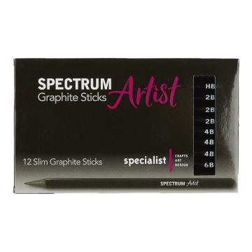 Spectrum Artist Slim Graphite Stick Assortment