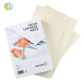 Cream Cartridge Paper 130gsm Packs