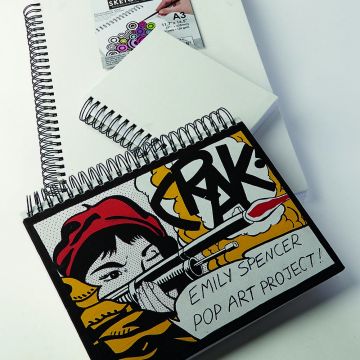 Canvas Cover Sketchbook