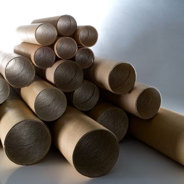 Cardboard Construction Tubes. 44 x 240mm. Pack of 10
